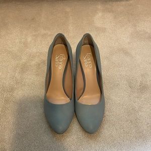 Franco Sarto Light Blue Heels